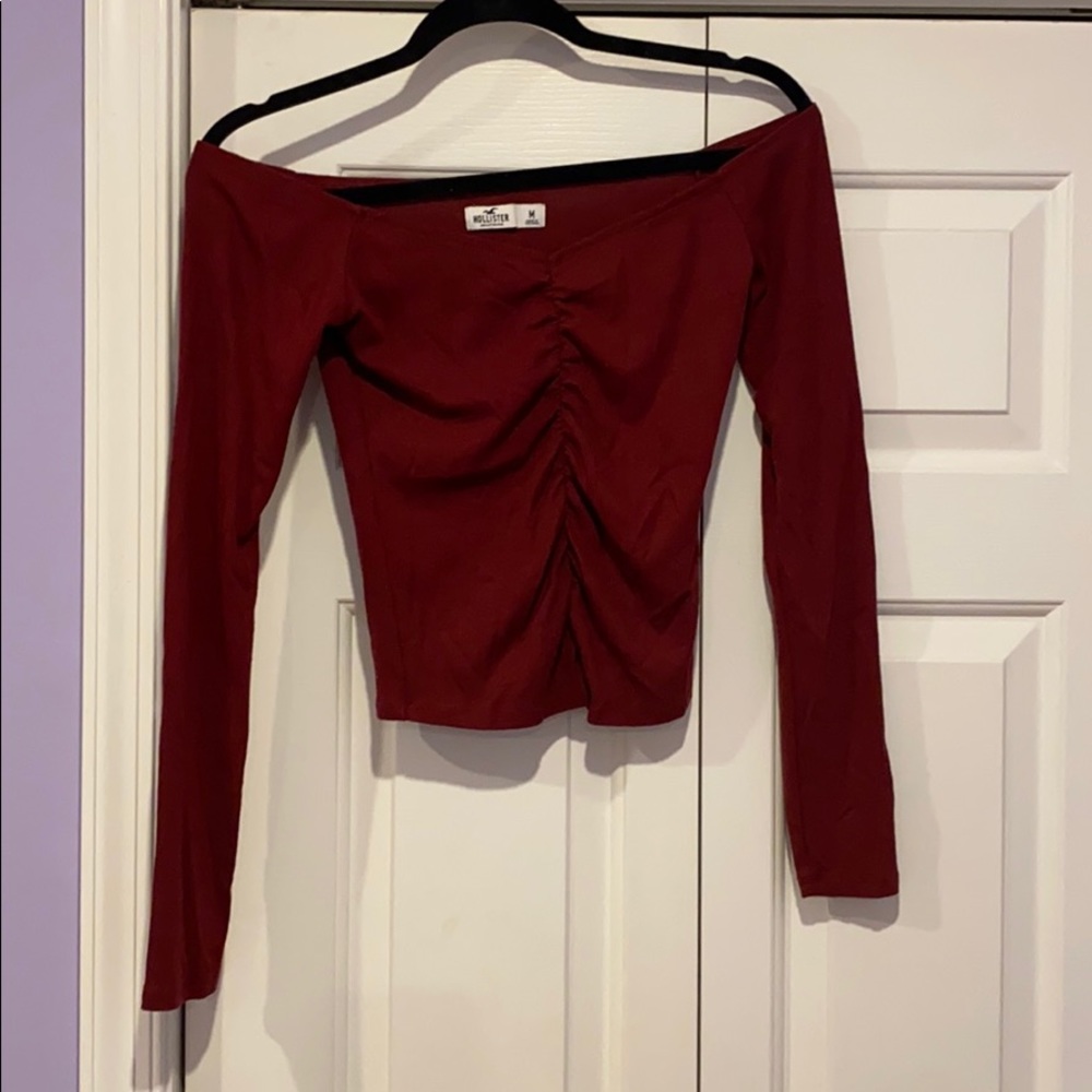 Off the shoulder tight top